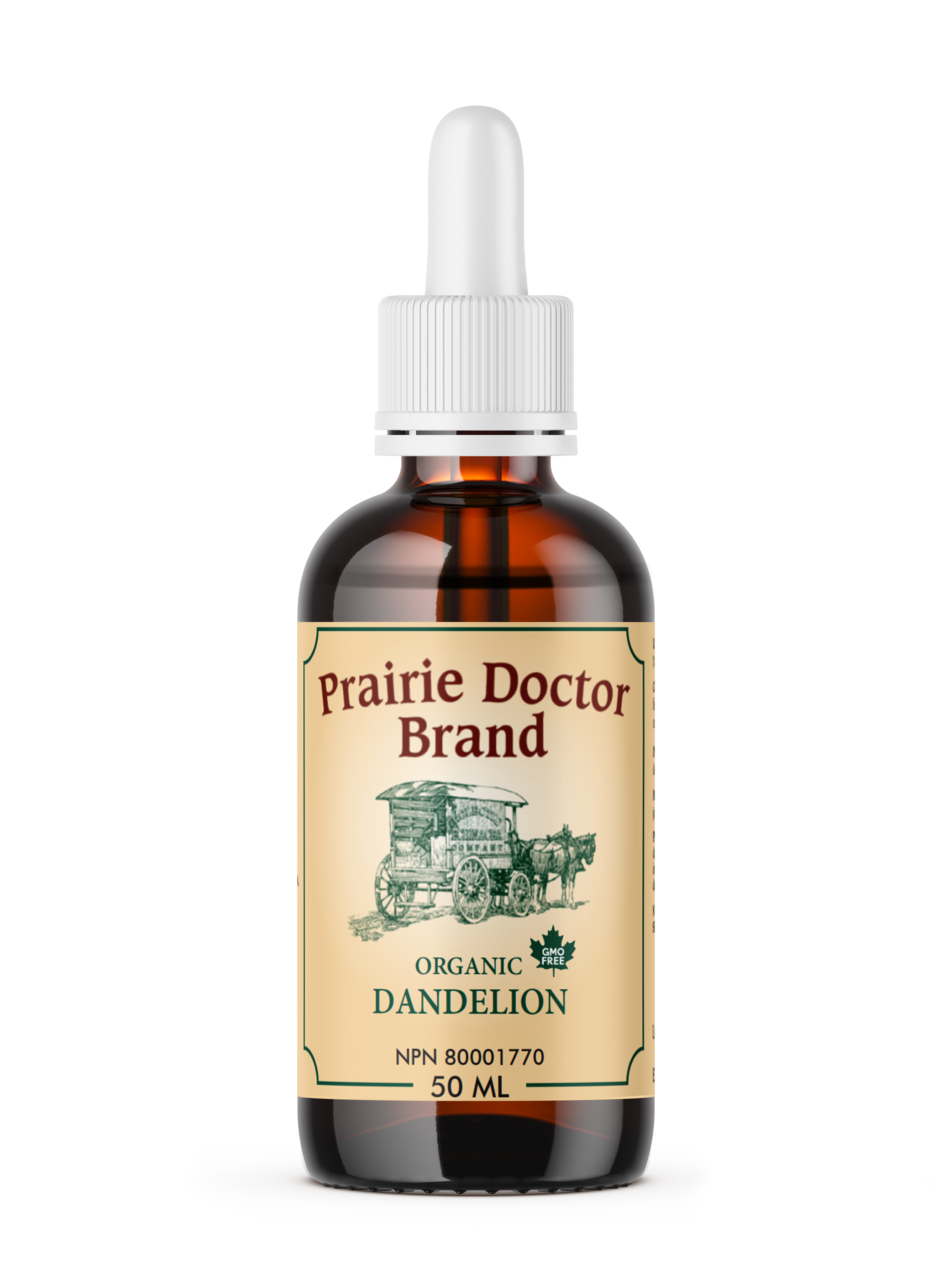 PRAIRIE DOCTOR ORGANIC DANDELION HERBAL TINCTURE